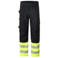 Softshell pants Pesso Mercury G Black/yellow
