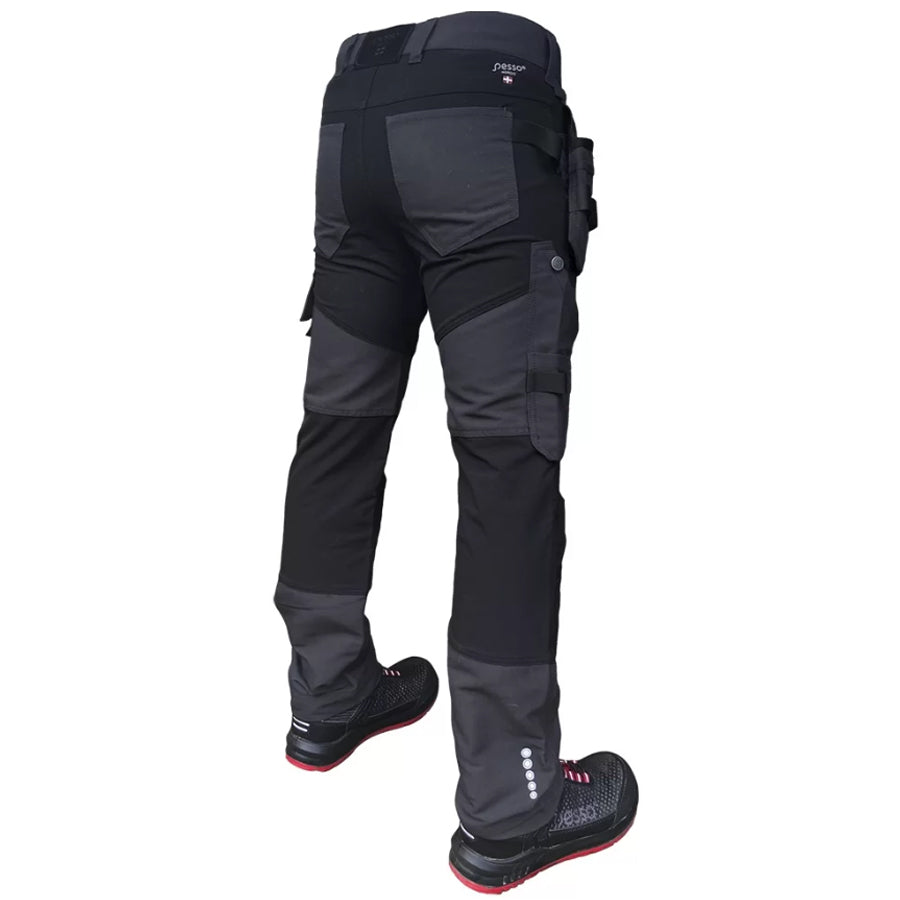 Pesso Titan Flexpro 125 vinnubuxur, gráar